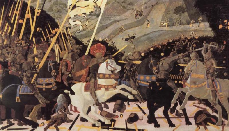 UCCELLO, Paolo The battle of San Romano china oil painting image